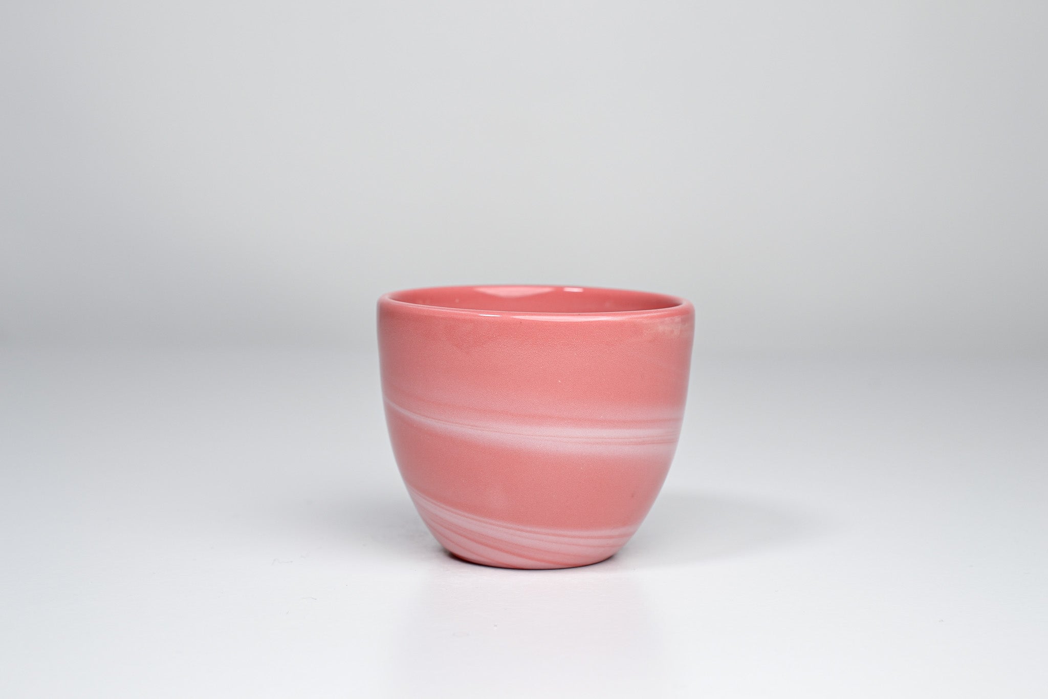 Smoke cup, tango pink&white - 125ml