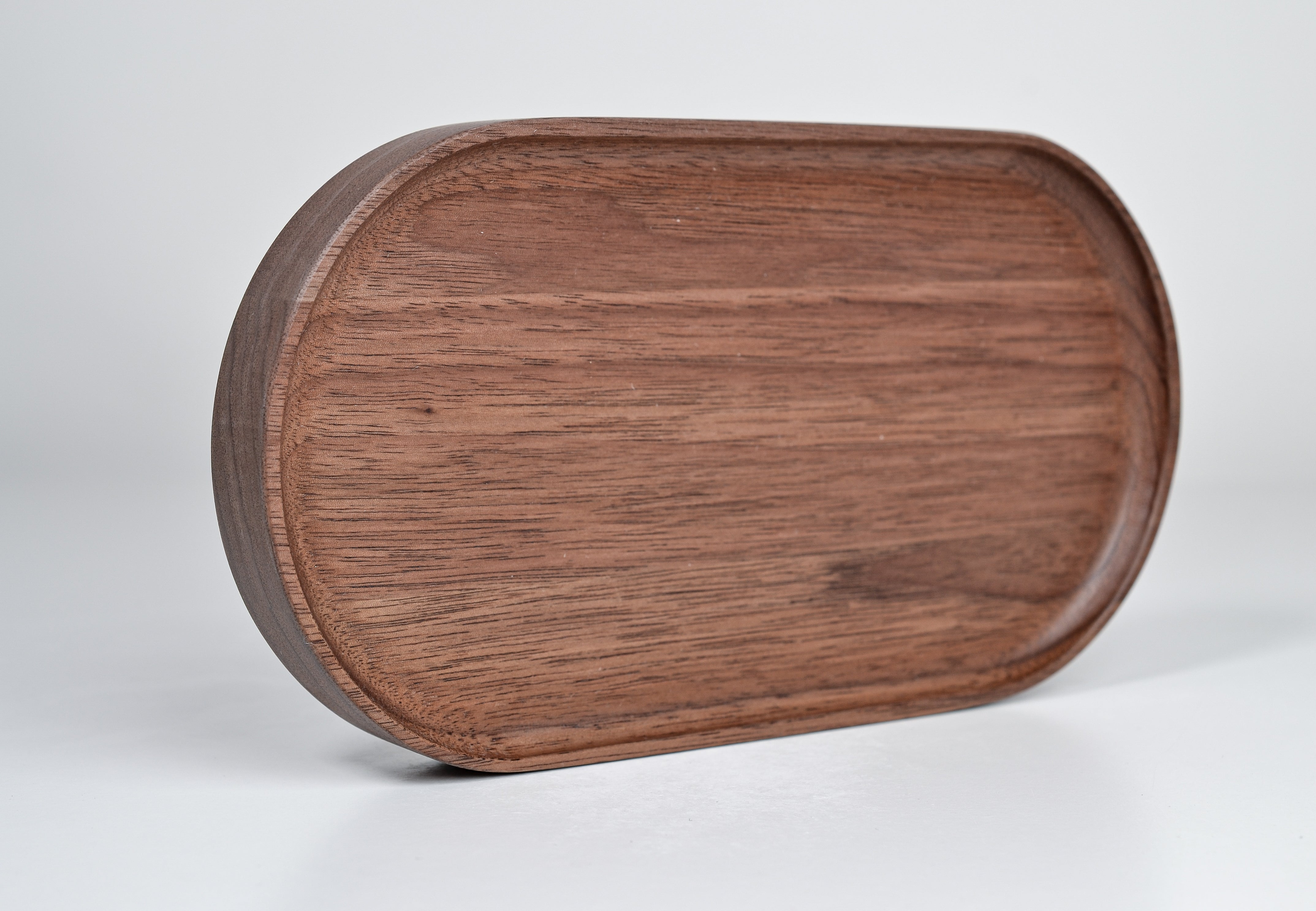 Tray for espresso cups - walnut wood