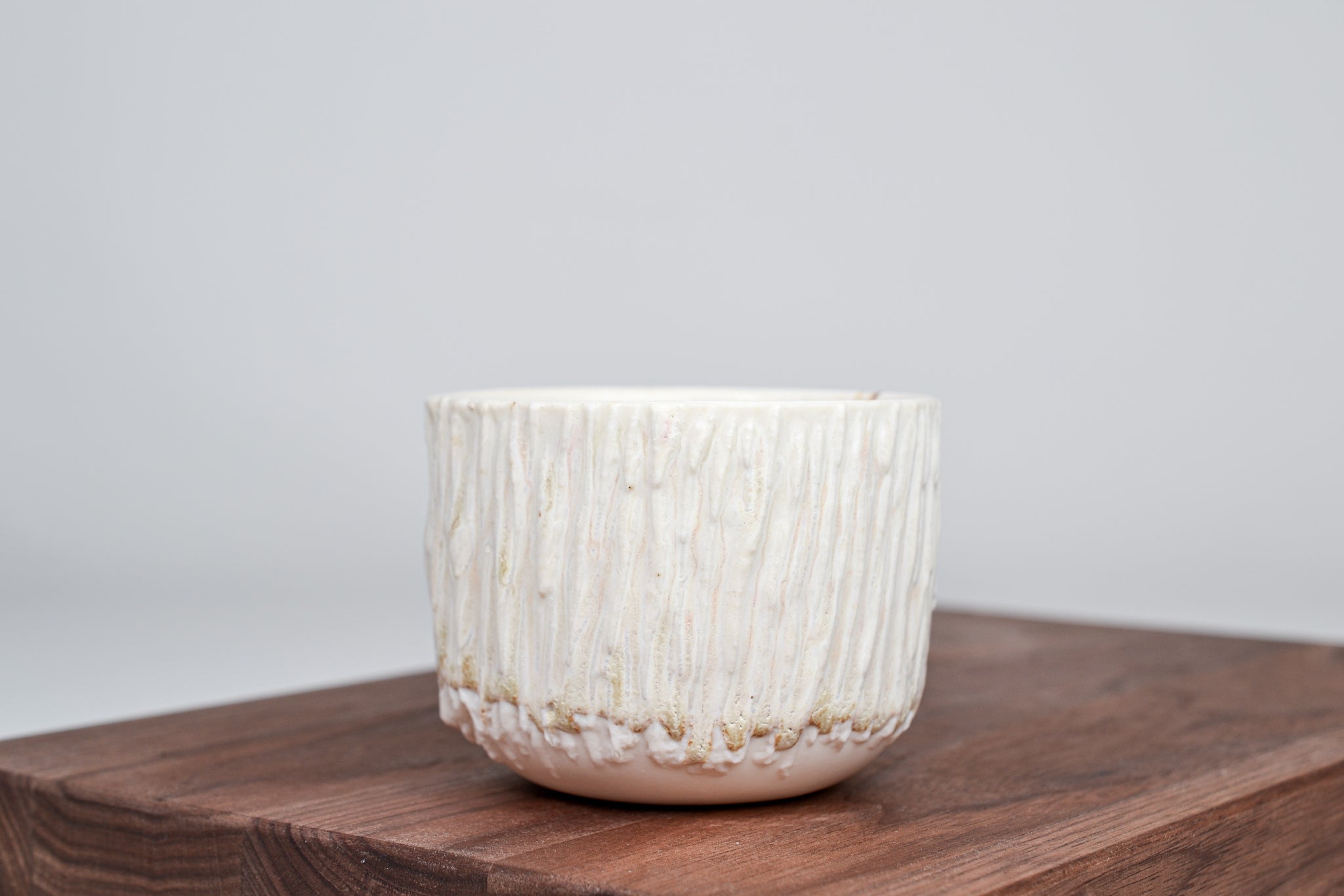 Strukturovaný kávový hrnek, kůra - 200 ml