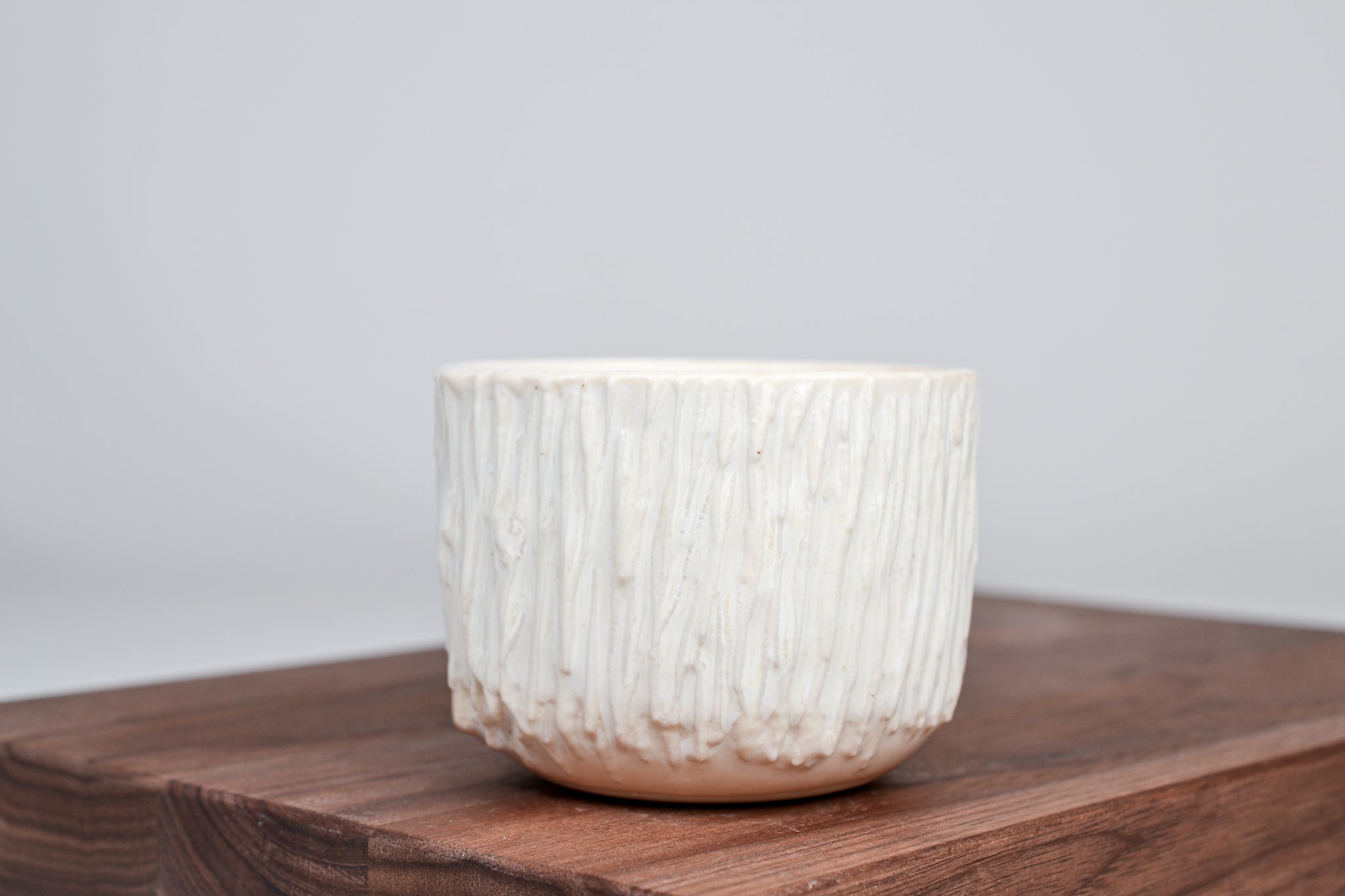 Strukturovaný kávový hrnek, kůra - 200 ml