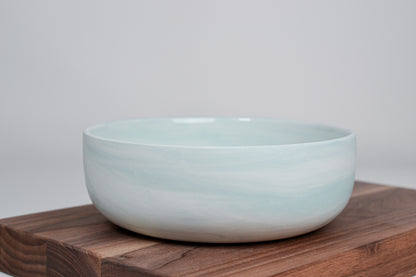 Tyrkysový porcelán - Jednoduchá snídaňová miska - 850ml