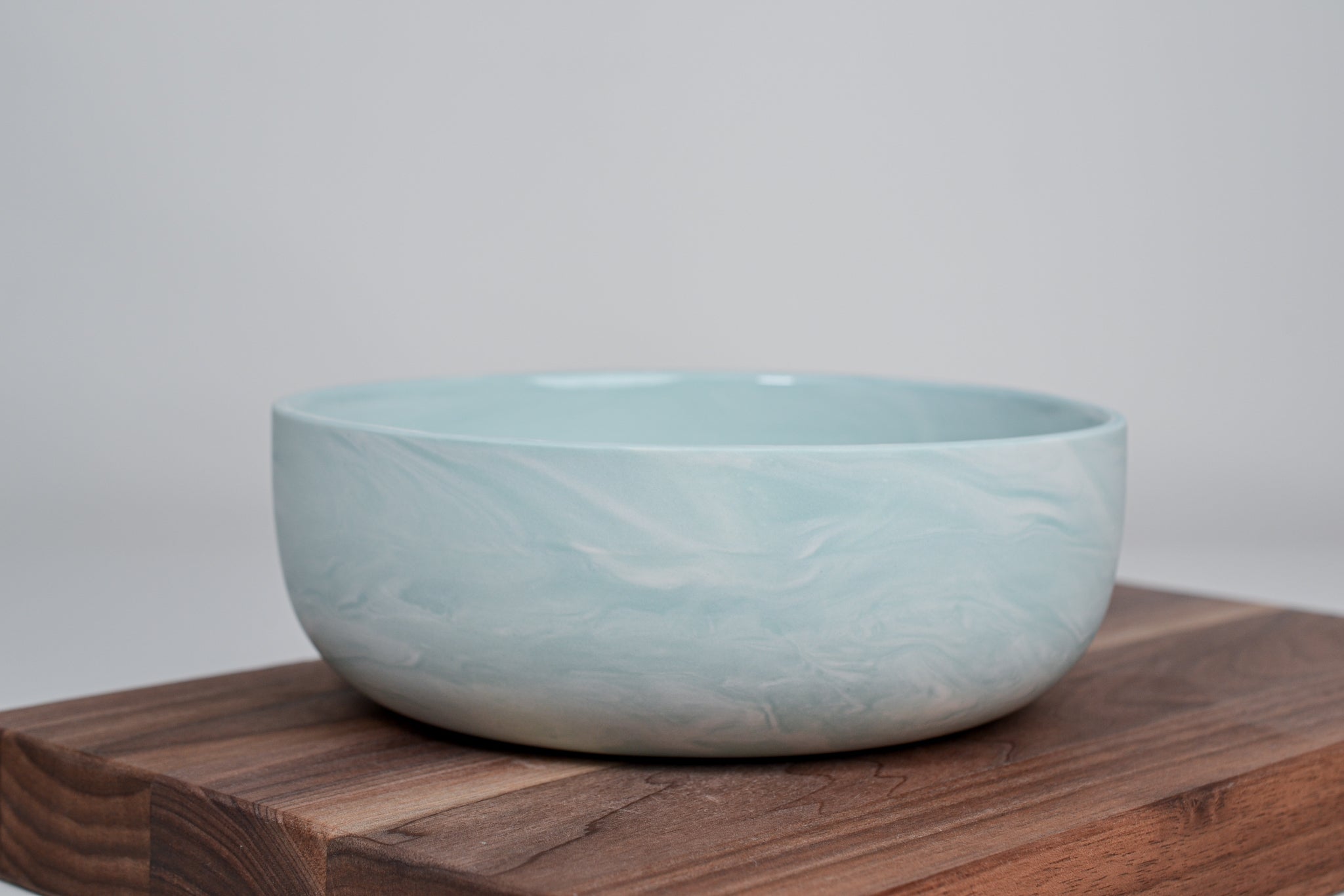 Tyrkysový porcelán - Jednoduchá snídaňová miska - 850ml