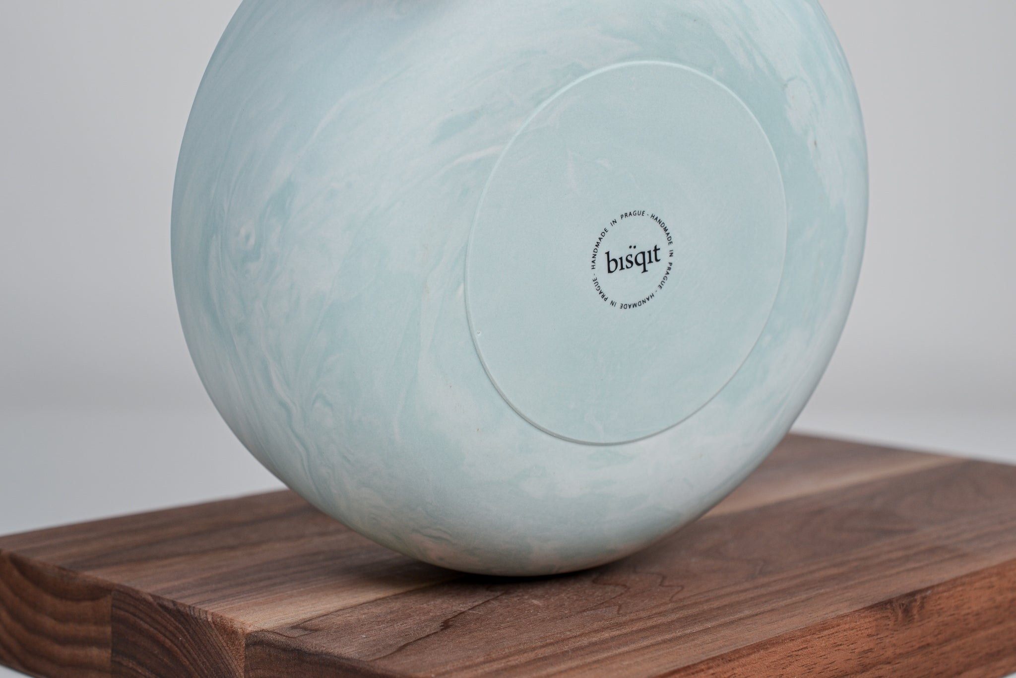 Tyrkysový porcelán - Jednoduchá snídaňová miska - 850ml