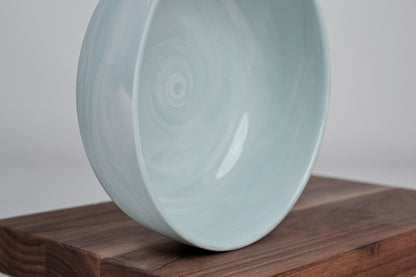 Tyrkysový porcelán - Jednoduchá snídaňová miska - 850ml