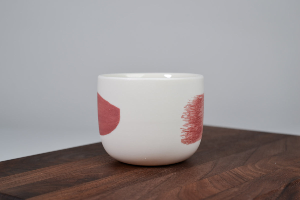 Pink line - coffee mug - 200 ml