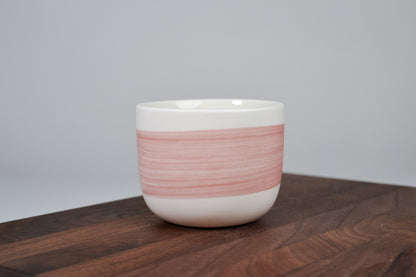 Pink line - coffee mug - 200 ml
