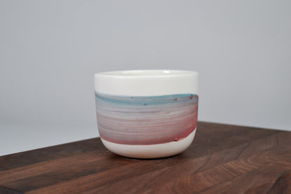 Rainbow line - coffee mug - 200 ml