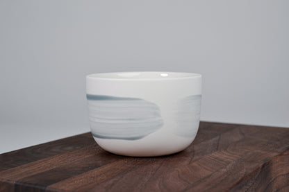 Grey Line - Simple Coffee Mug - 280 ml