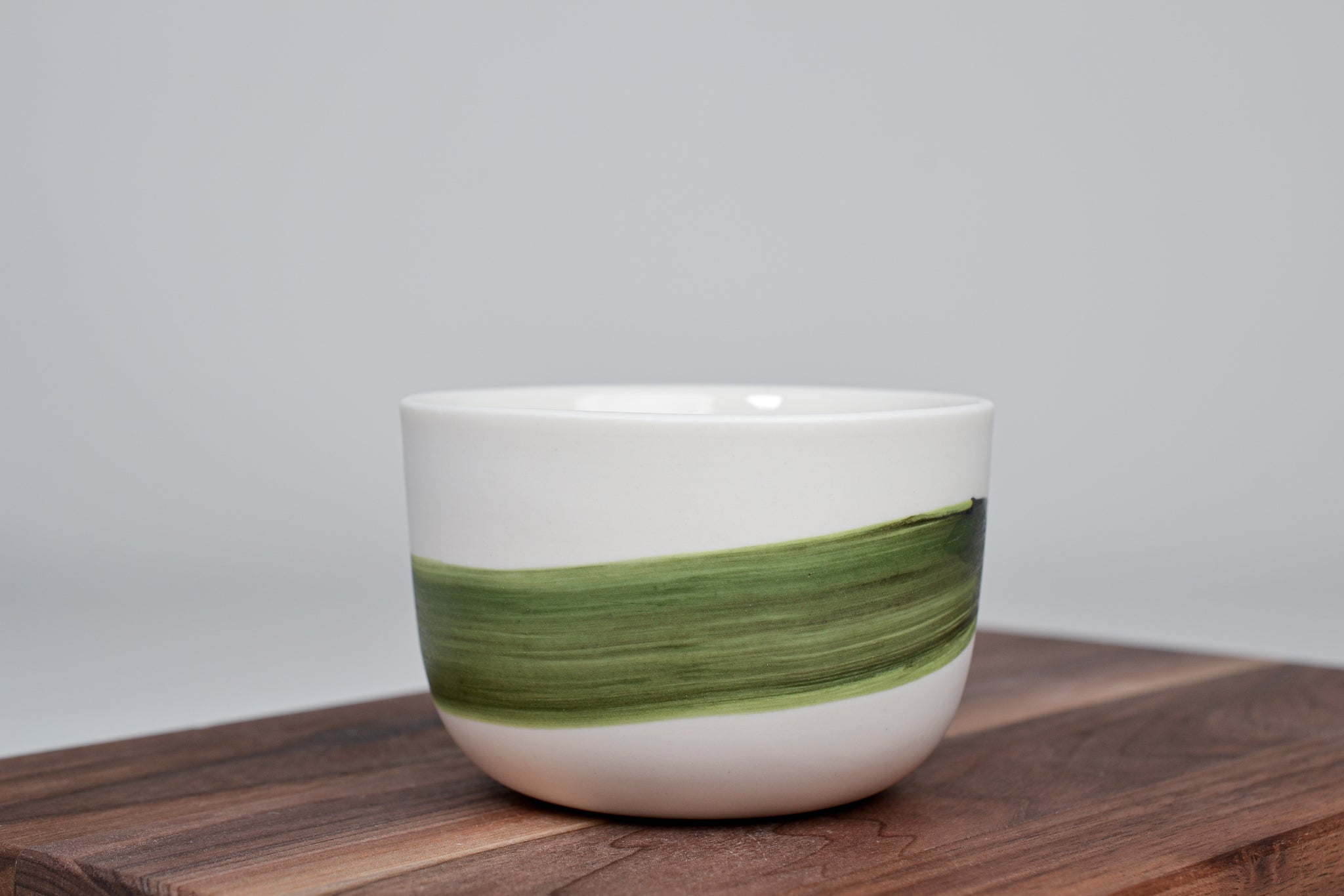 Zelená linka - Jednoduchý hrnek na kávu - 280 ml