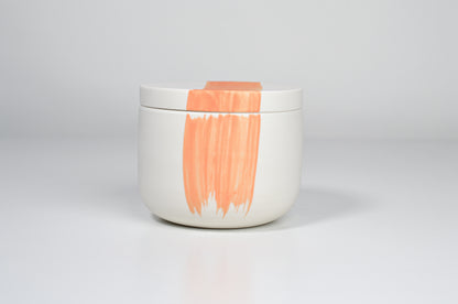 Simple sugar jar, summer line, 300ml cup with a lid