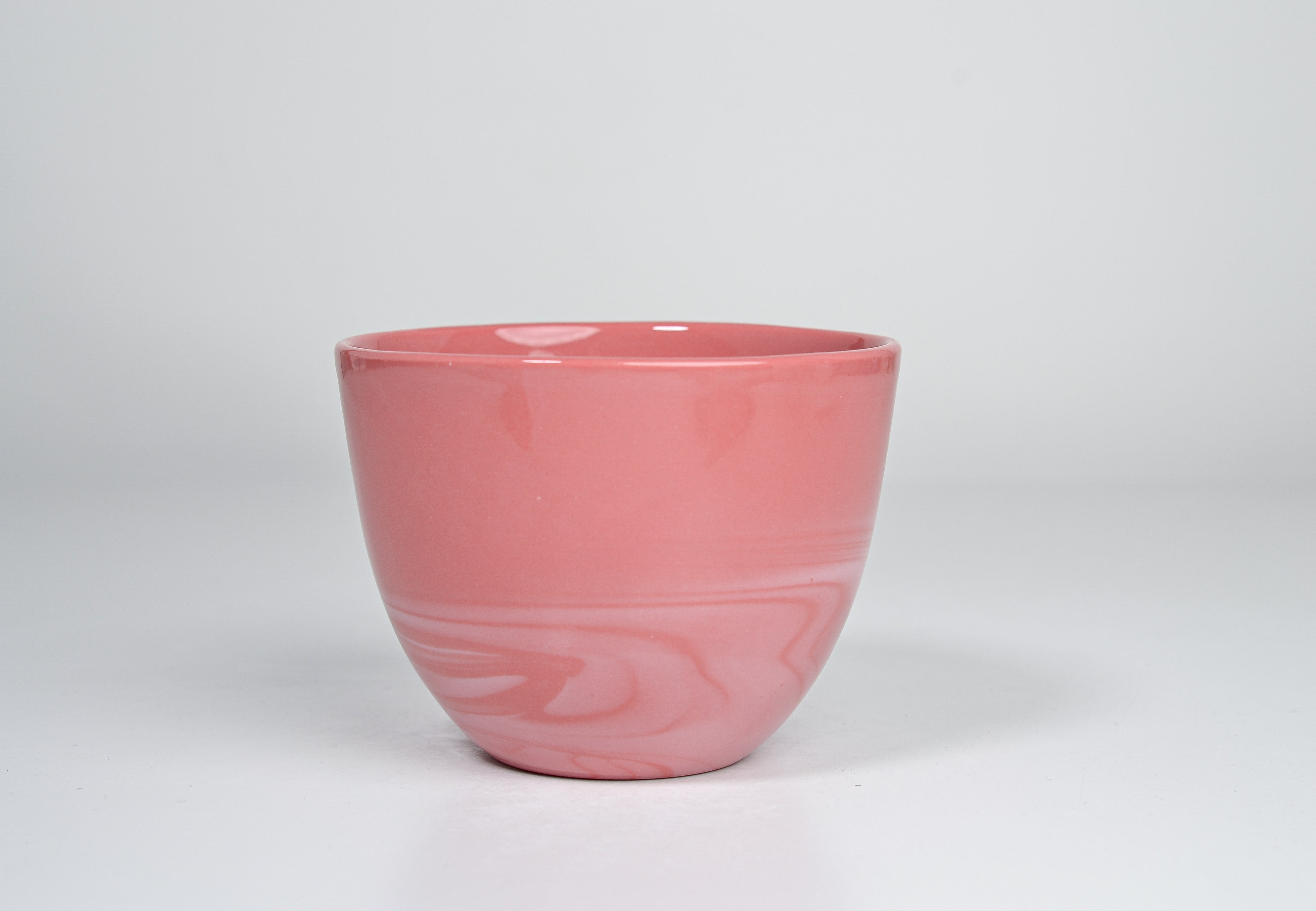 Smoke cup, tango pink&white - 300ml