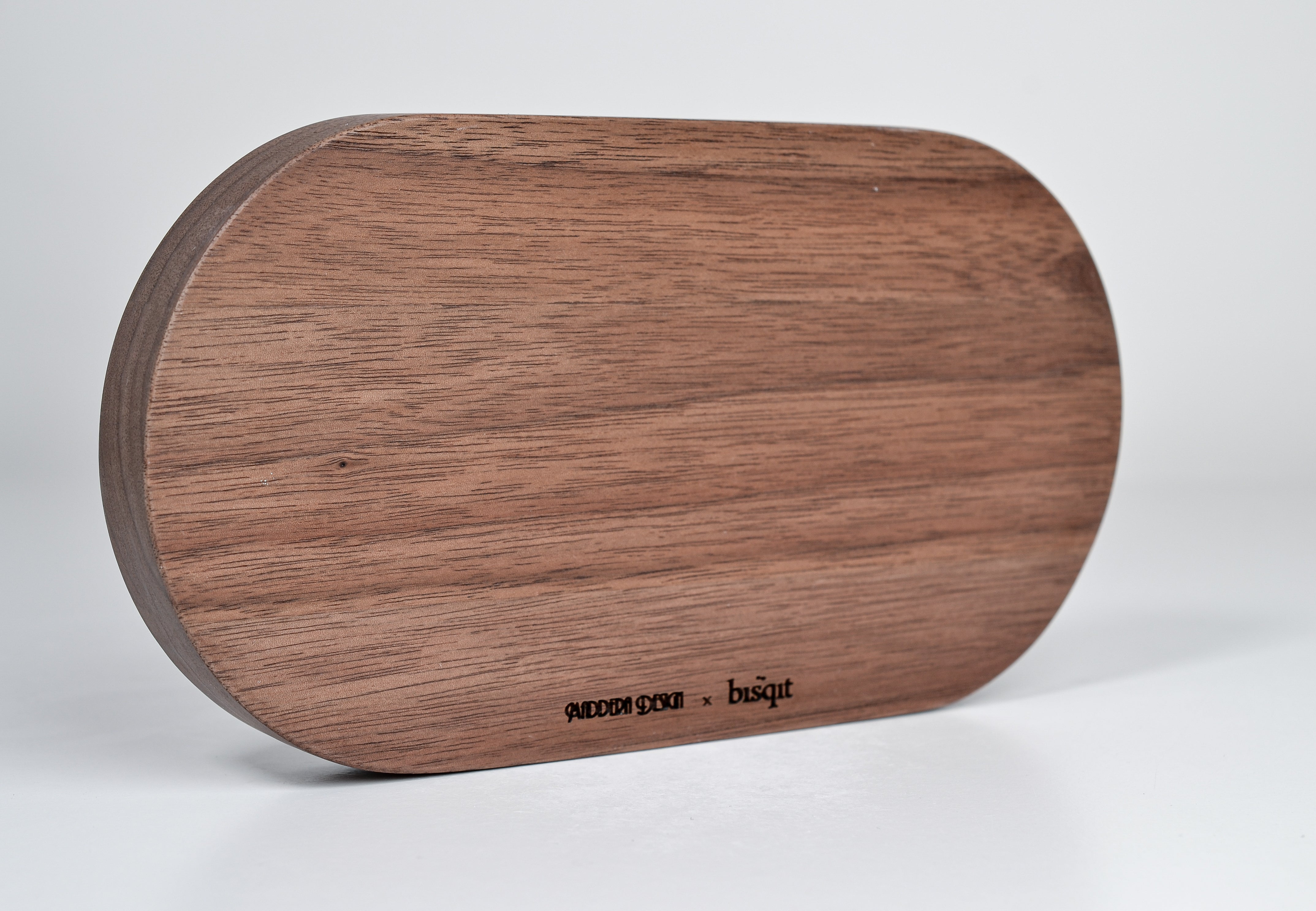 Tray for espresso cups - walnut wood