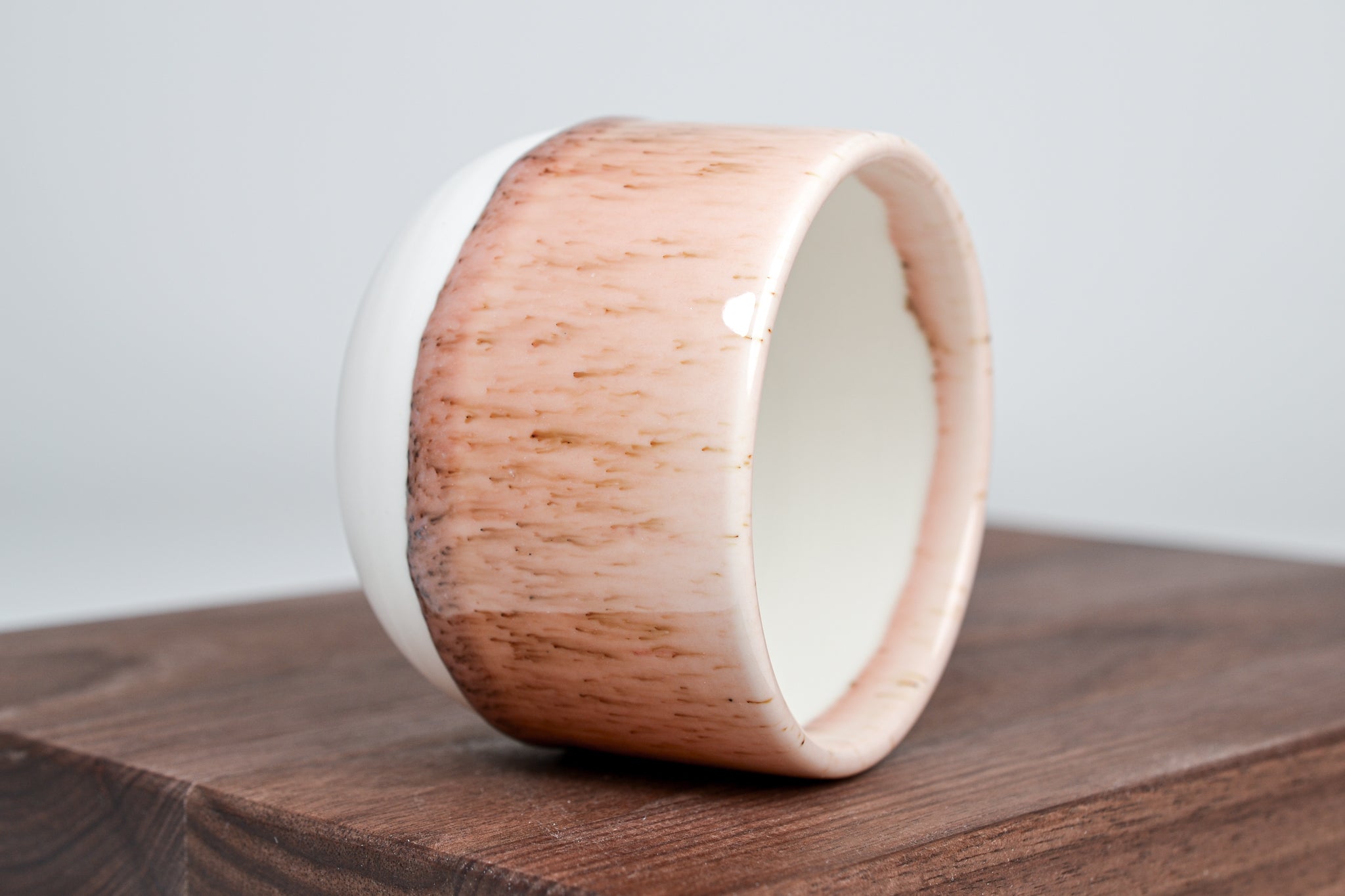 Simple cup for coffee / tea - Peach blossom