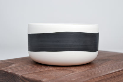 Black line - Simple breakfast bowl - 550 ml