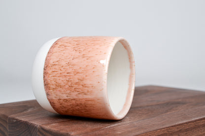 Simple cup for coffee / tea - Peach blossom - 250ml