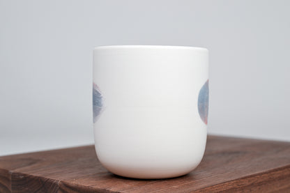 Rainbow line - Simple cup for coffee - 250 ml