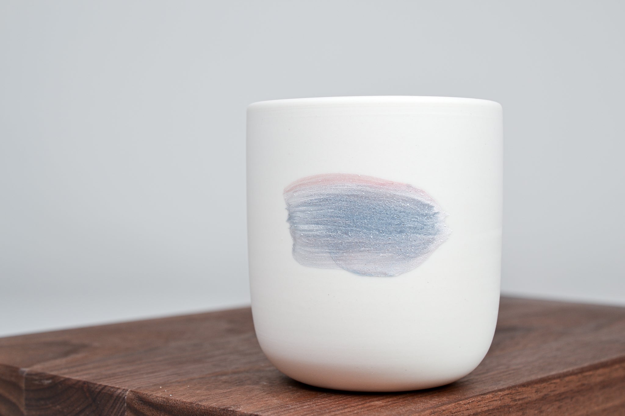 Rainbow line - Simple cup for coffee - 250 ml