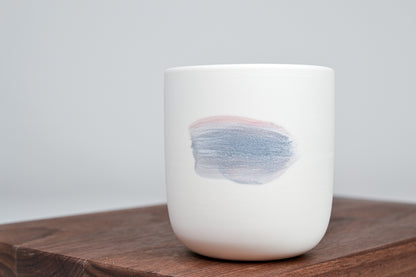 Rainbow line - Simple cup for coffee - 250 ml