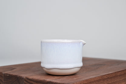 Simple milk jug, first snow, 75 ml