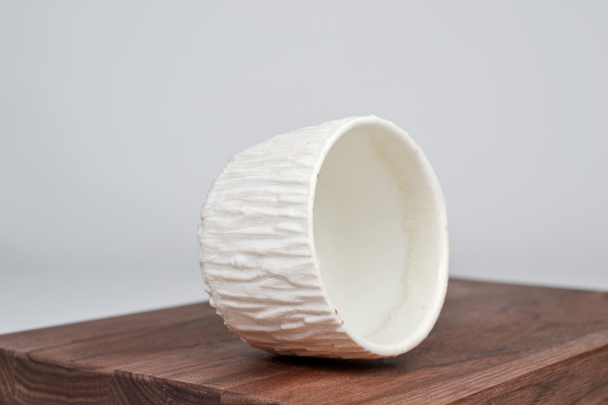 Strukturovaný kávový hrnek, kůra - 200 ml