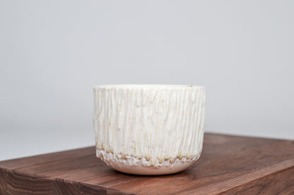 Strukturovaný kávový hrnek, kůra - 200 ml