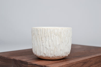 Strukturovaný kávový hrnek, kůra - 200 ml