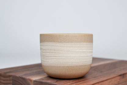 Skořicový hrnek - bílá linka - 250 ml