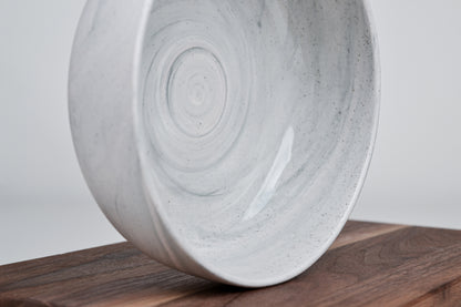 Šedý porcelán - Jednoduchá snídaňová miska - 850ml