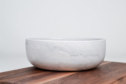 Šedý porcelán - Jednoduchá snídaňová miska - 850ml