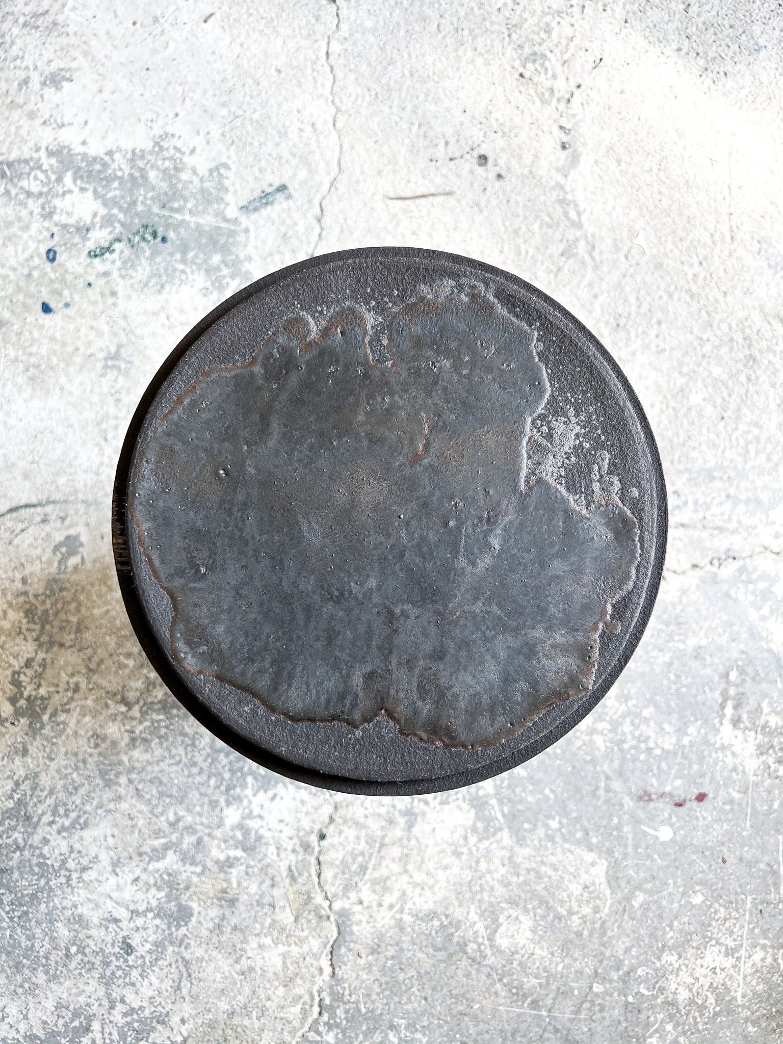 Servírovací plochý talíř s malbou