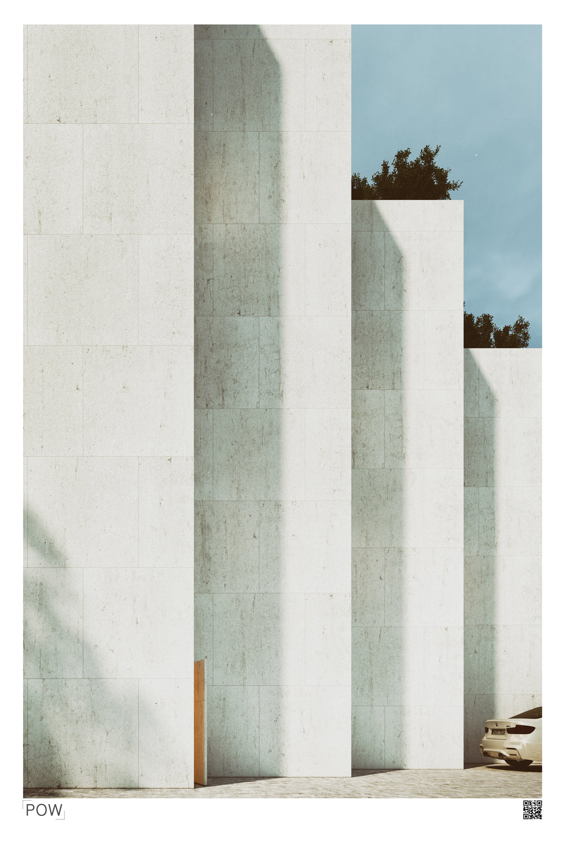 Shapes of architecture poster #3